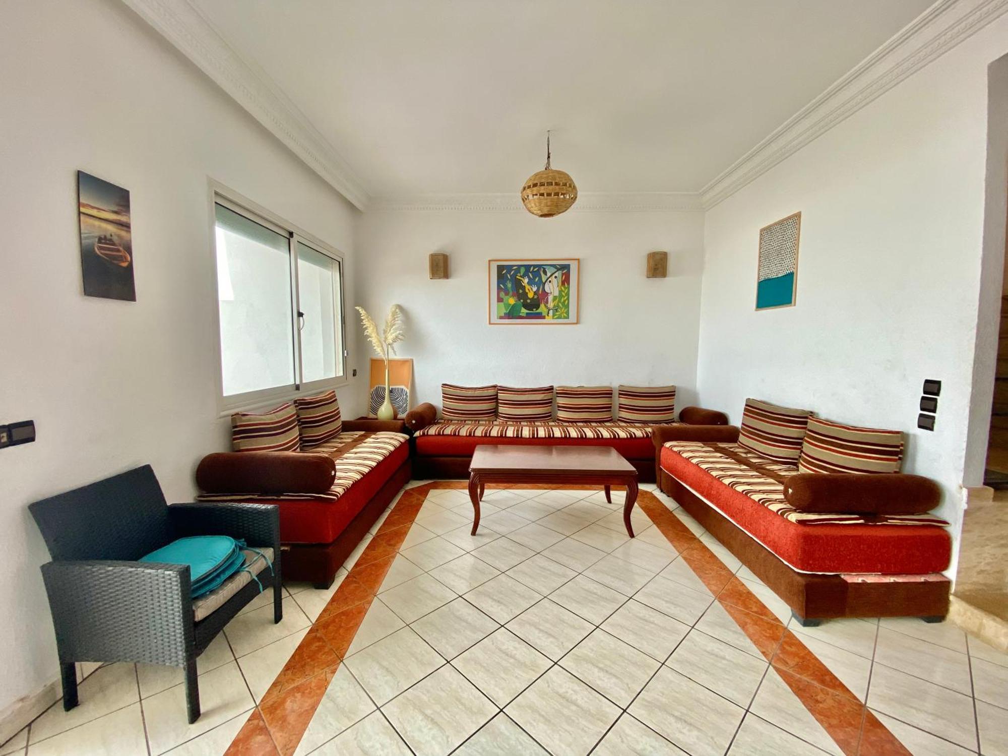 Splendid Beachfront Villa In Sidi Bouzid Beach With Pool Douar Ourlali Exterior photo